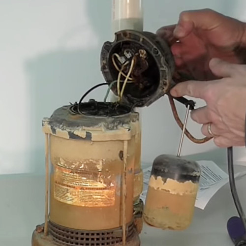 Fixing a sump pump switch