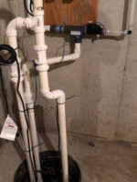 Water Commander™ model MG22 horizontal wall installation