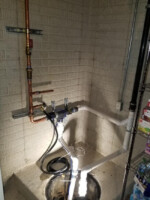 Water Commander™ model MG36 tied into existing discharge